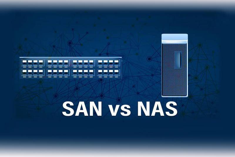 تفاوت SAN با NAS- توسعه شبکه پاژ